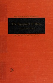 Cover of edition enjoymentofmusic0000mach