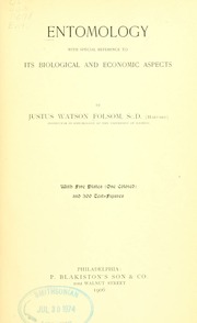 Cover of edition entomologywithsp01fols