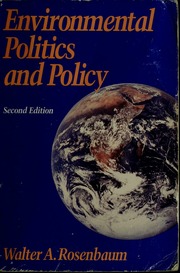 Cover of edition environmentalpol00rose