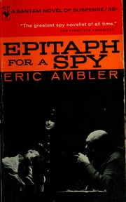 Cover of edition epitaphforspy00ambl