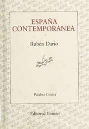 Cover of edition espanacontempora0000dari