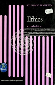 Cover of edition ethics00fran