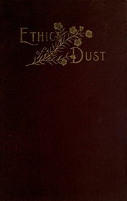 Cover of edition ethicsofdusttenl00ruskiala