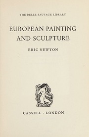 Cover of edition europeanpainting0000newt