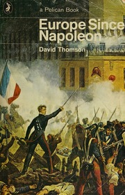 Cover of edition europesincenapol0000thom_z0u9