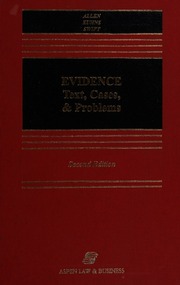 Cover of edition evidencetextcase0000alle