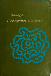 Cover of edition evolution00sava