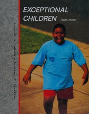 Cover of edition exceptionalchild0004hewa