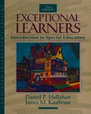 Cover of edition exceptionallearn0000hall