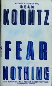 Cover of edition fearnothing00koon_0