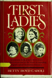 Cover of edition firstladies00bett