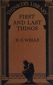 Cover of edition firstlastthings0000unse