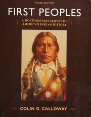 Cover of edition firstpeoplesdocu0000call_r9b6