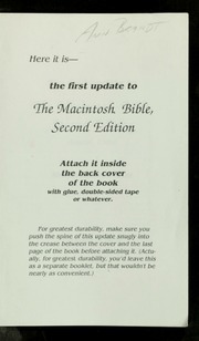 Cover of edition firstupdatetomac00aker