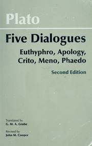 Cover of edition fivedialogueseut00plat