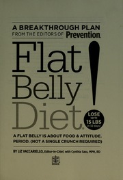 Cover of edition flatbellydietfla00sass