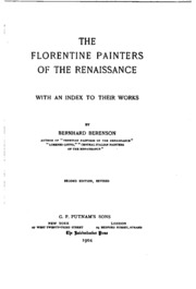 Cover of edition florentinepaint00beregoog