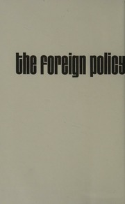 Cover of edition foreignpolicyofh0000wein