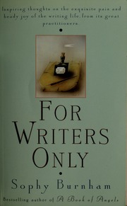Cover of edition forwritersonly00burn