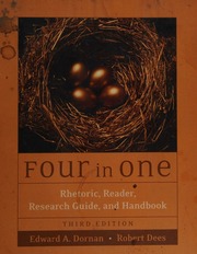 Cover of edition fourinonerhetori0000dorn_z3q4