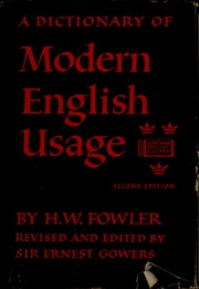 Cover of edition fowlersmoderneng00fowl