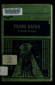 Cover of edition franzkafka00soke
