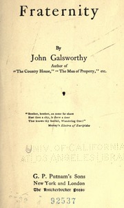 Cover of edition fraternity00galsiala