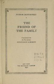 Cover of edition friendoffamily00dost