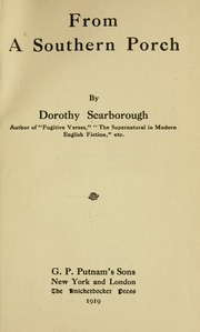 Cover of edition fromsouthernporc00scar