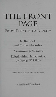 Cover of edition frontpagefromthe0000hech