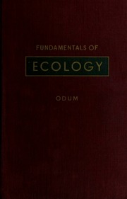 Cover of edition fundamentalsofec00odum1
