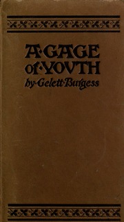 Cover of edition gageofyouthlyric00burgrich
