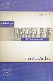 Cover of edition galatianswondrou0000maca
