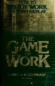 Cover of edition gameofworkhowtoe00coon