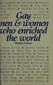 Cover of edition gaymenwomenwhoen00cowa