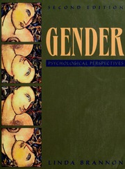 Cover of edition genderpsychologi00bran