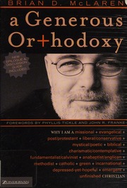 Cover of edition generousorthodox0000mcla