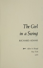 Cover of edition girlinswing00adamrich