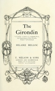 Cover of edition girondin00bell