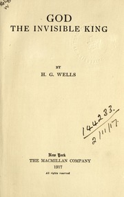 Cover of edition godtheinvisiblek00welluoft