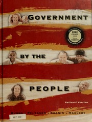 Cover of edition governmentbypeop00burn