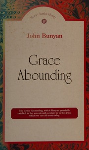 Cover of edition graceabounding0000buny