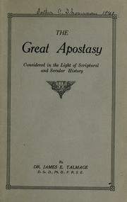 Cover of edition greatapostasycon00talmrich