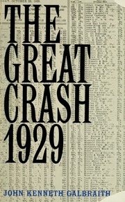 Cover of edition greatcrash00galb