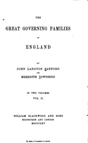 Cover of edition greatgoverningf02towngoog