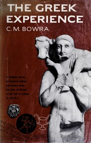 Cover of edition greekexperienc00bowr