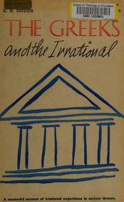 Cover of edition greeksirrational0000dodd_n4g5