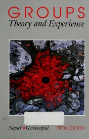 Cover of edition groupstheoryexpe00napirich