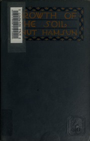 Cover of edition growthofsoil00hamsuoft