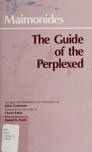 Cover of edition guideofperplexed0000maim_c4r6